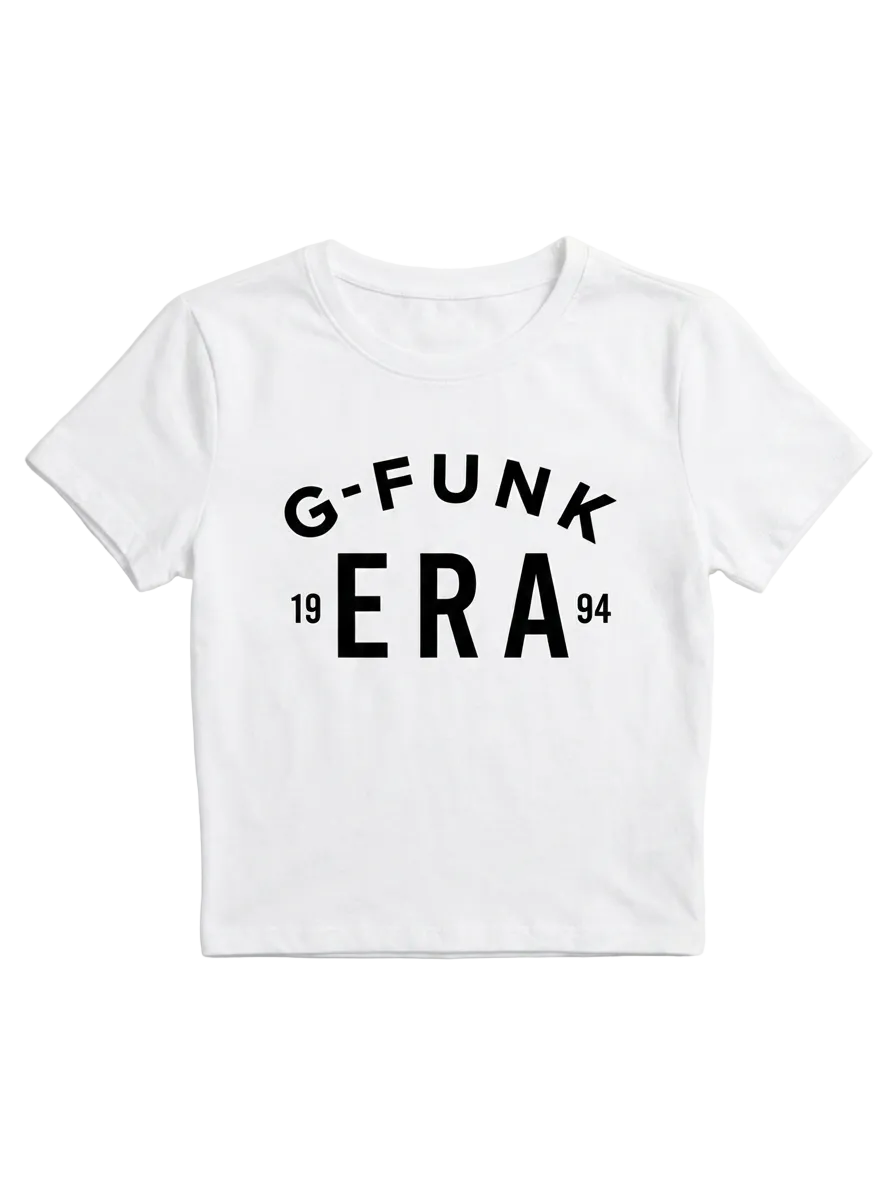 GFunk Women's Cropped Baby Tee