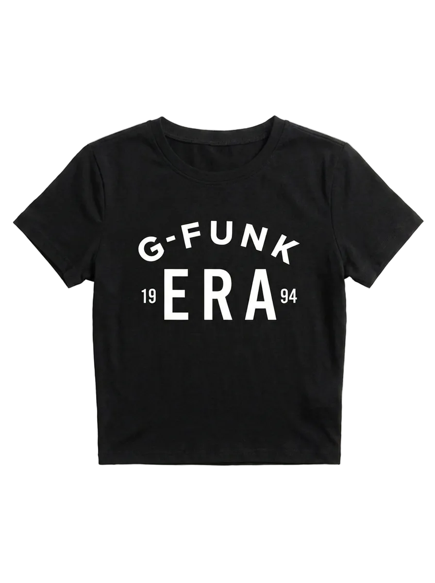 GFunk Women's Cropped Baby Tee
