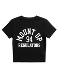 Mount Up Women's Cropped Tee