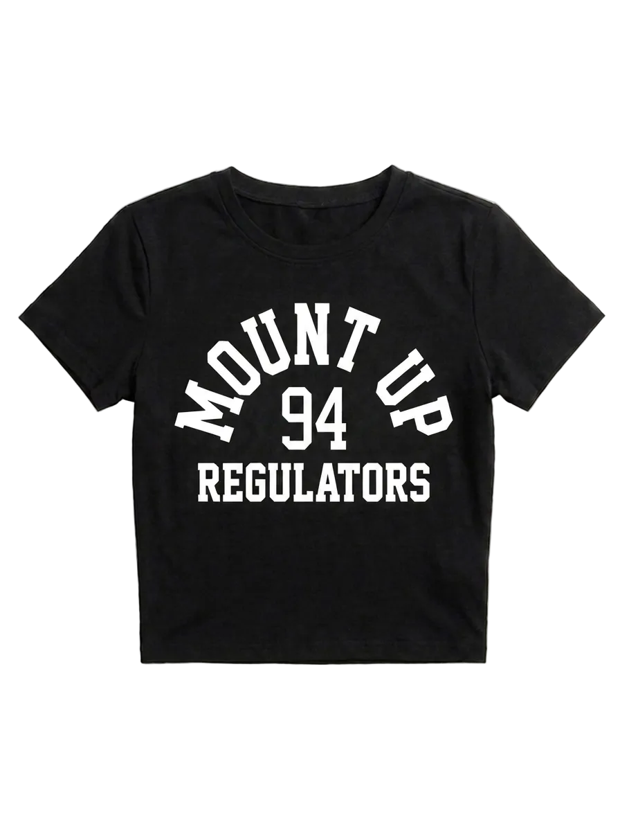 Mount Up Women's Cropped Tee