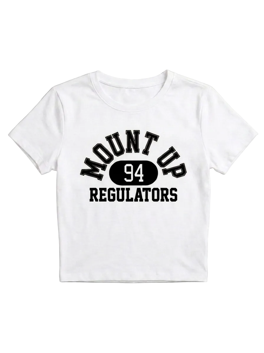 Mount Up Women's Cropped Tee